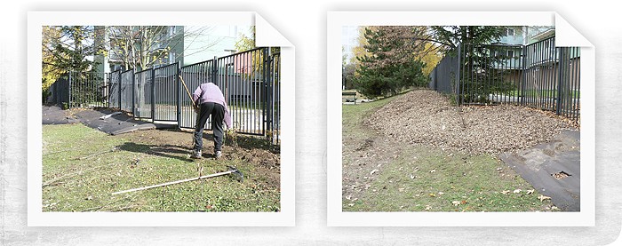 Využitie ekotextilií v Prírodné záhrade v brnenskej časti Starý Lískovec