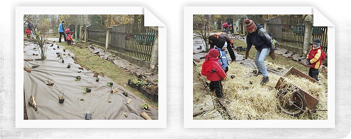 Verejná prírodná záhrada v obci Zborna